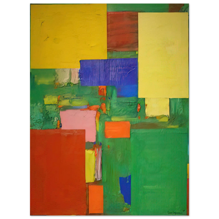 Hans Hofmann - Equipoise 75x100 cm / 30x40inches Fine Art Poster