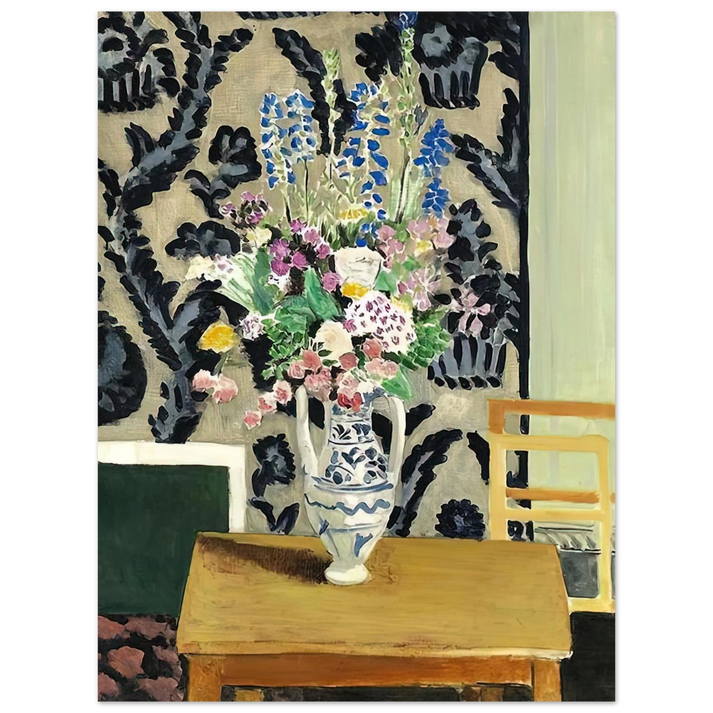 Henri Matisse - BOUQUET DE FLEURS POUR LE QUATORZE JUILLET 1919 75x100 cm / 30x40inches Fine Art Poster