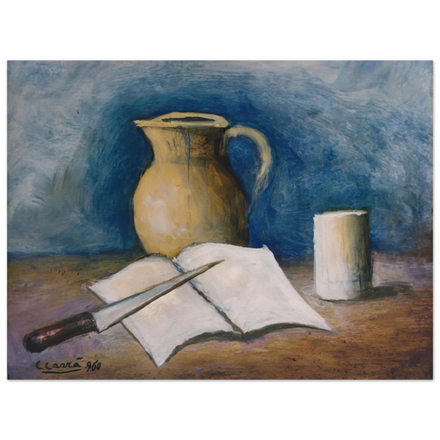 Carlo Carra - NATURA MORTA 75x100 cm / 30x40inches Fine Art Poster