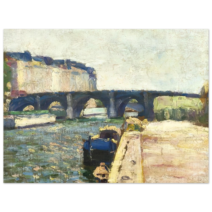 Henri Matisse - PONT DE SEINE 1897 75x100 cm / 30x40inches Fine Art Poster