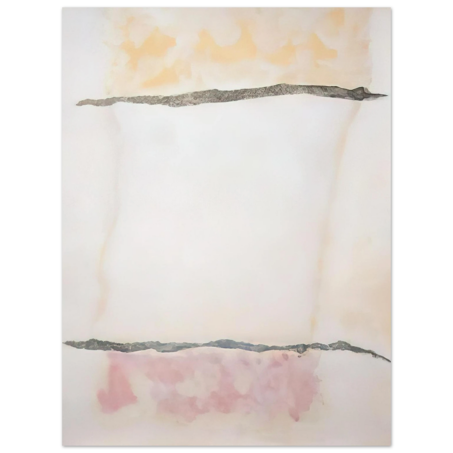 Theodoros Stamos - Infinity Field, Lefkada Series #3 - 1978 75x100 cm / 30x40inches Fine Art Poster