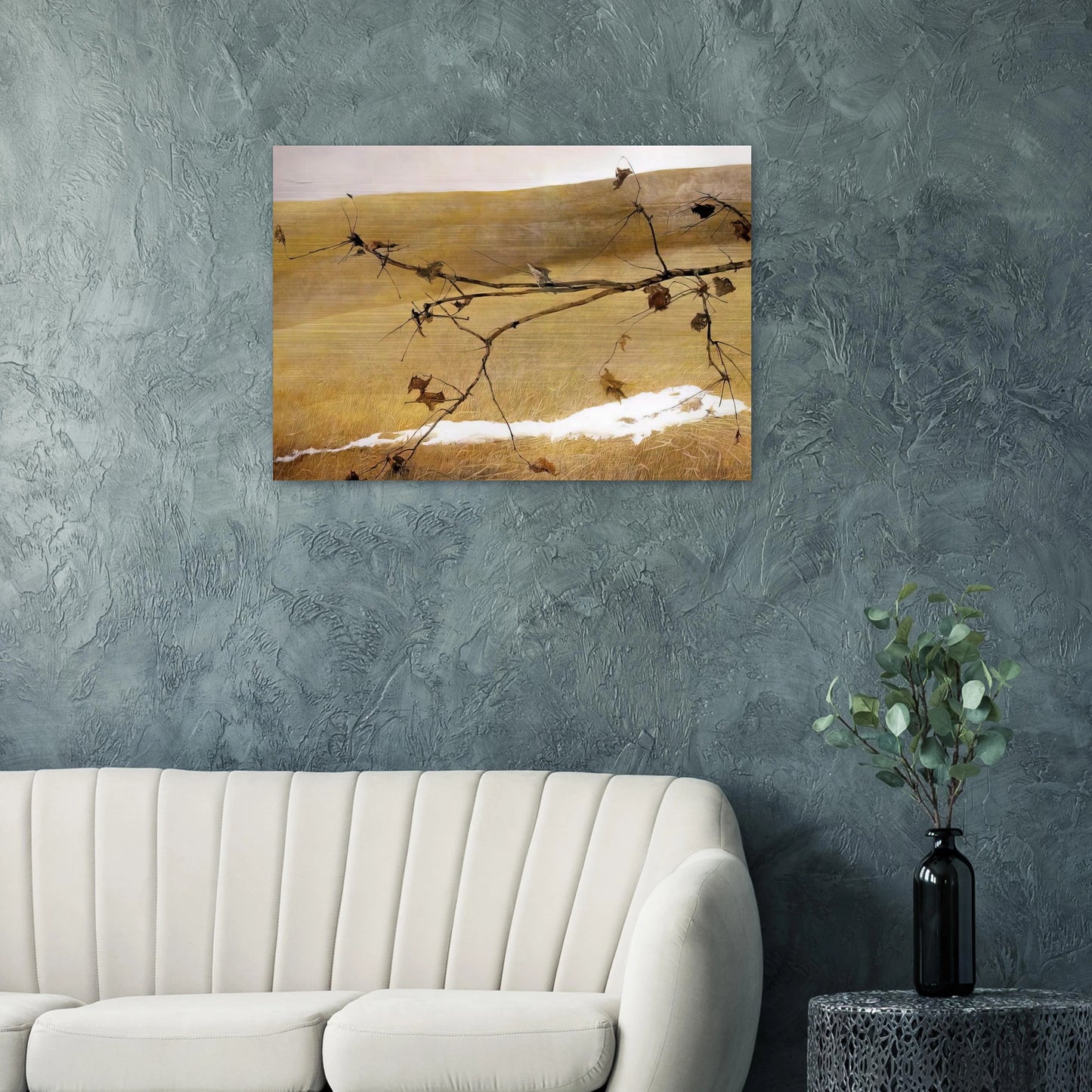 LONG LIMB - Andrew Wyeth Brushed Aluminum Print - 70x100 cm / 28x40 inches | Andrew Wyeth Aluminum Print | Andrew Wyeth Prints