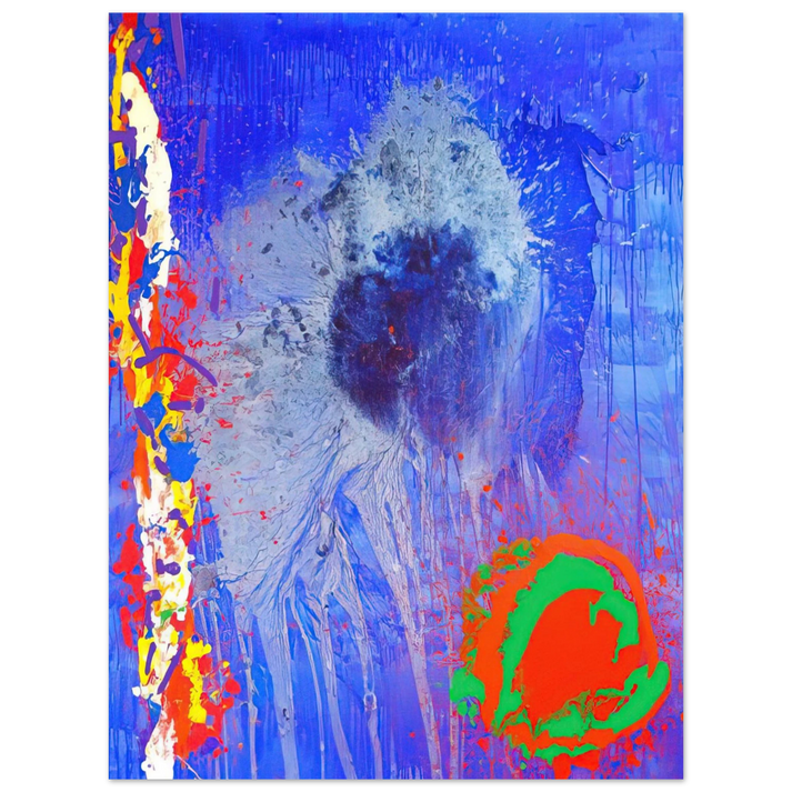 John Hoyland - Life and Love - 2010 75x100 cm / 30x40inches Fine Art Poster