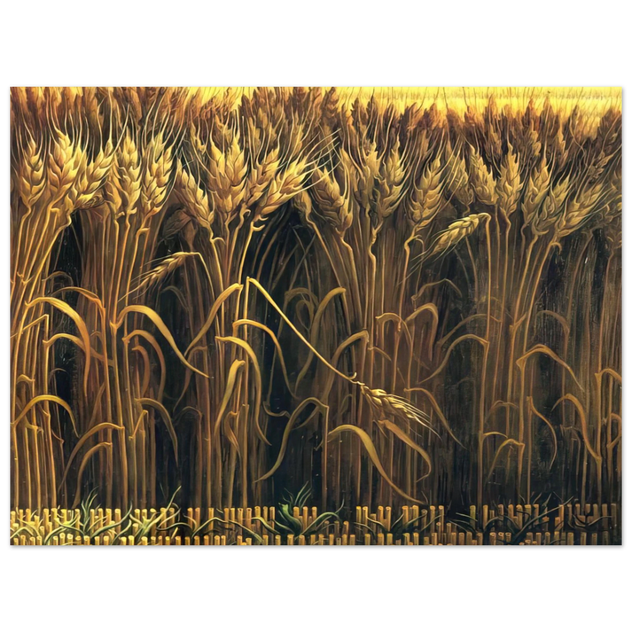 Thomas Hart Benton - WHEAT 75x100 cm / 30x40inches Fine Art Poster