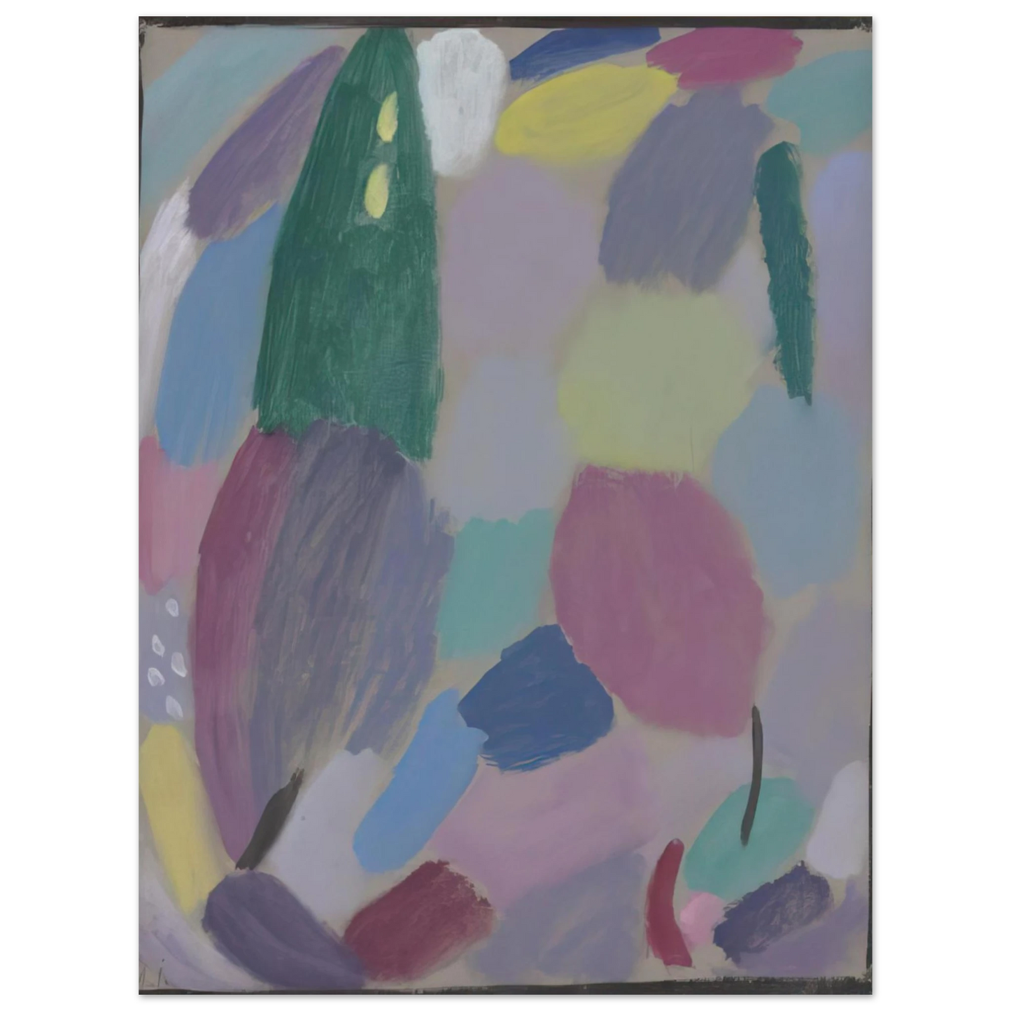 Alexej von Jawlensky - VARIATION TR UMEREI 1916 75x100 cm / 30x40inches Fine Art Poster