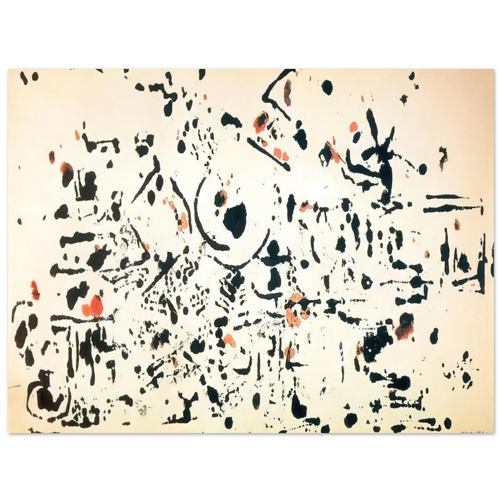 Jackson Pollock - UNTITLED 1951 75x100 cm / 30x40inches Fine Art Poster