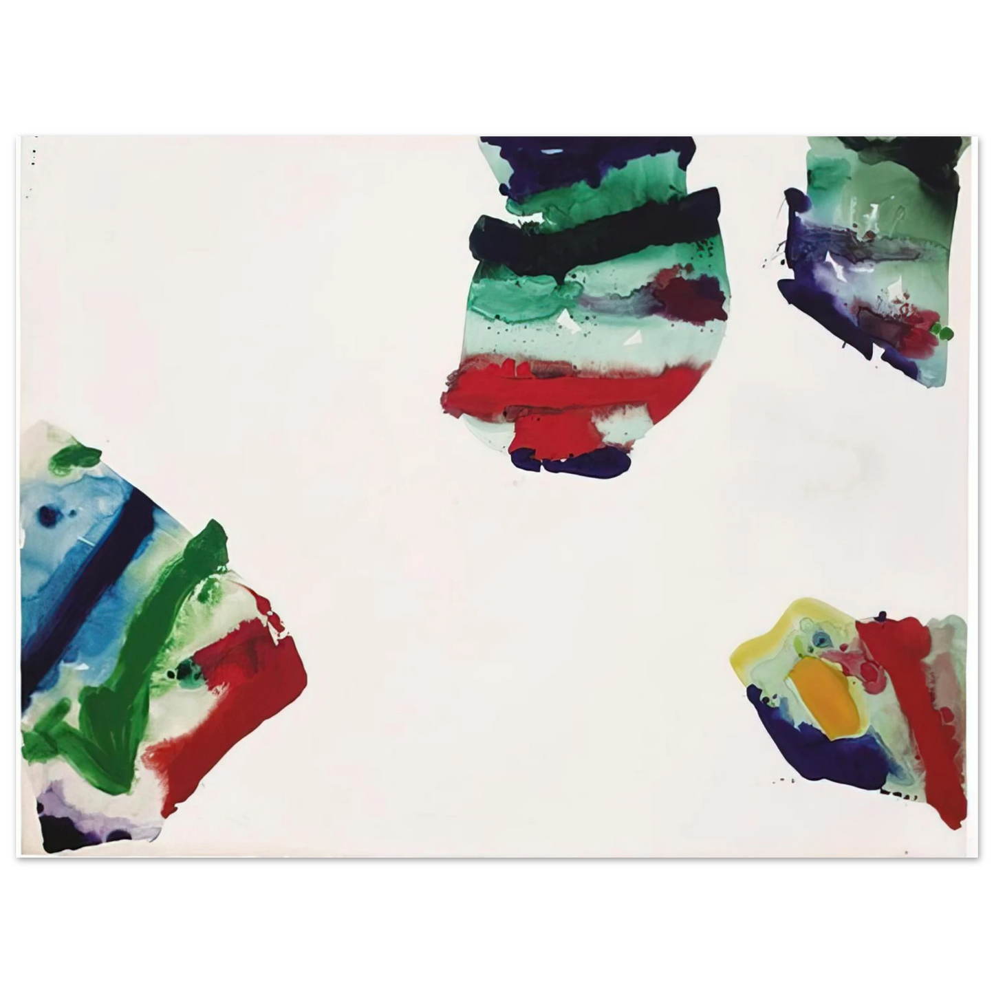 Sam Francis - Los Angeles 75x100 cm / 30x40inches Fine Art Poster