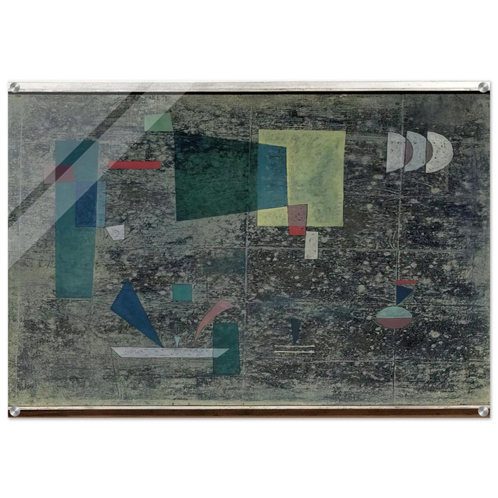 CIRCULATION SLOWED 1931 - Wassily Kandinsky Acrylic Print - 70x100 cm / 28x40″ inches | Wassily Kandinsky Wall Art | Wassily Kandinsky Prints
