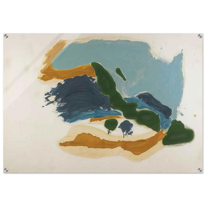 Tuscany - 1963 - Helen Frankenthaler Acrylic Print - 70x100 cm / 28x40″ inches | Helen Frankenthaler Wall Art | Helen Frankenthaler Prints