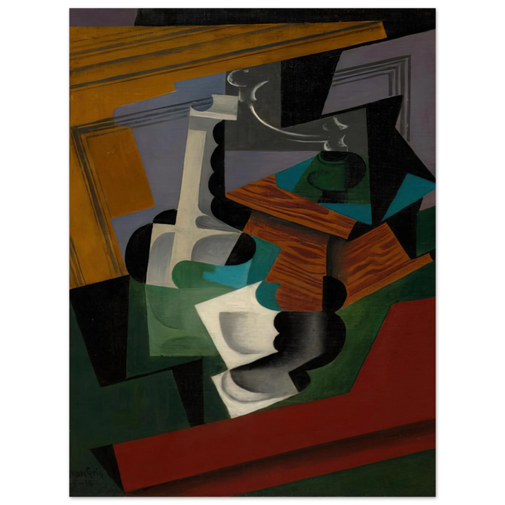 Juan Gris - THE COFFEE MILL 1916 75x100 cm / 30x40inches Fine Art Poster
