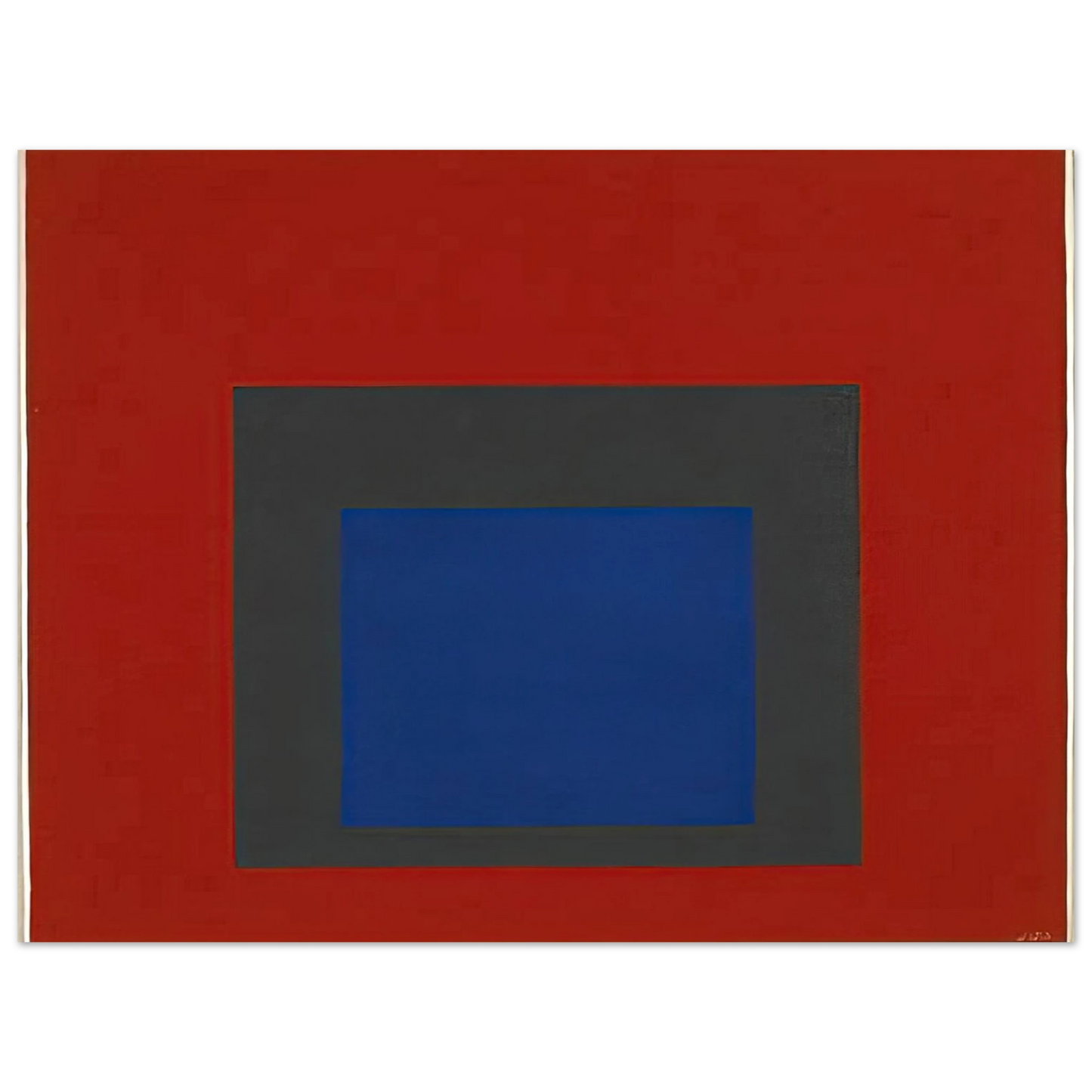 Josef Albers - HOMAGE TO THE SQUARE 1950 75x100 cm / 30x40inches Fine Art Poster