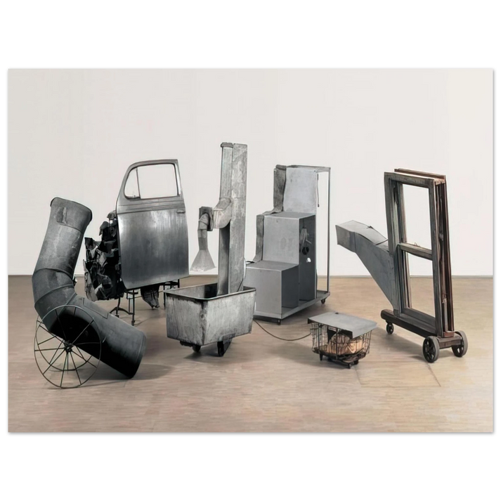 Robert Rauschenberg - ORACLE 1965 75x100 cm / 30x40inches Fine Art Poster