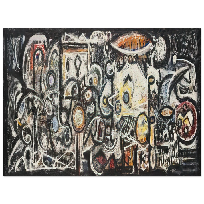 Richard Pousette-Dart - Fugue Number 2 75x100 cm / 30x40inches Fine Art Poster