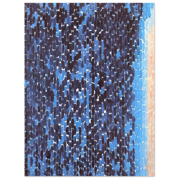 Alma Woodsey Thomas - NEW GALAXY 1970 75x100 cm / 30x40inches Fine Art Poster