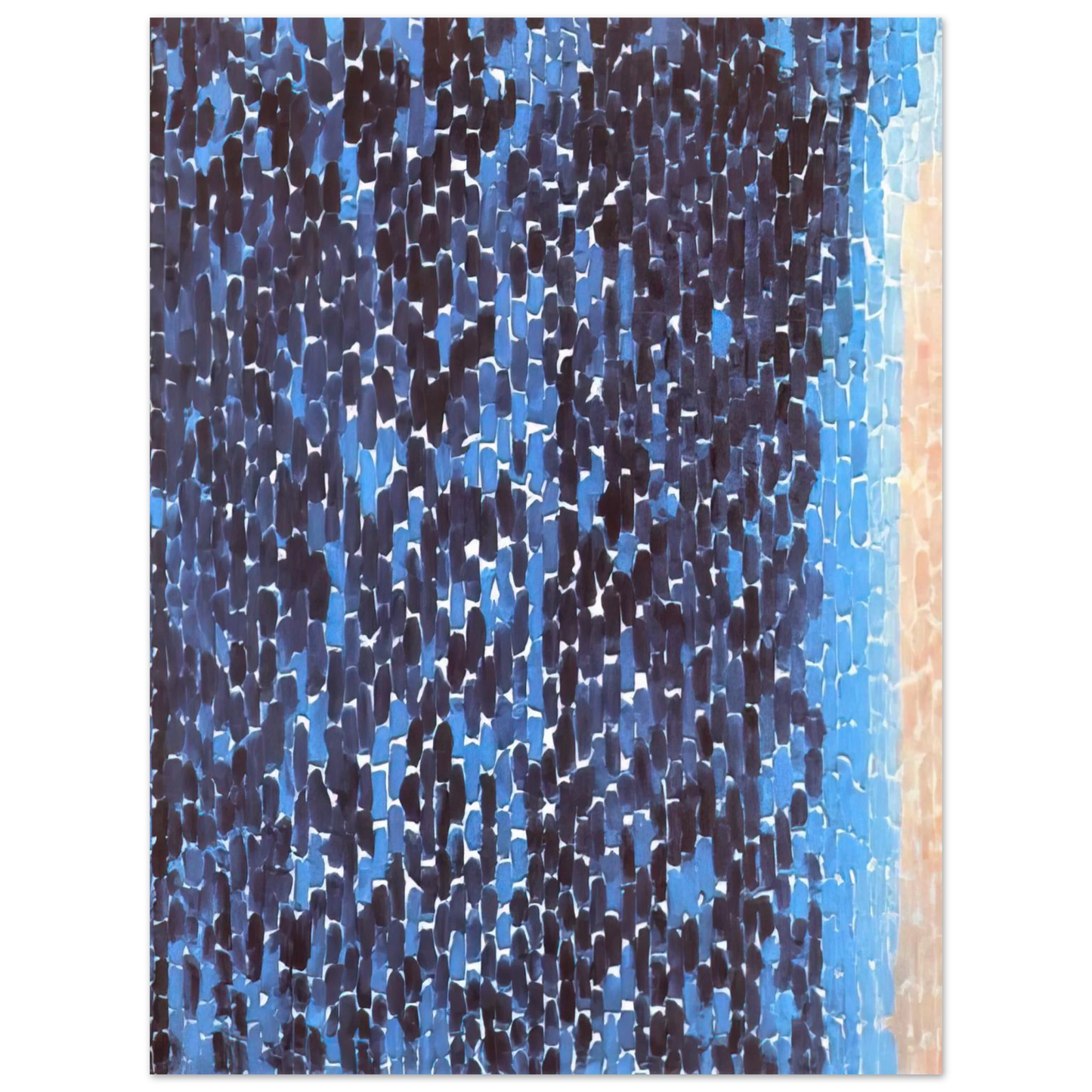 Alma Woodsey Thomas - NEW GALAXY 1970 75x100 cm / 30x40inches Fine Art Poster