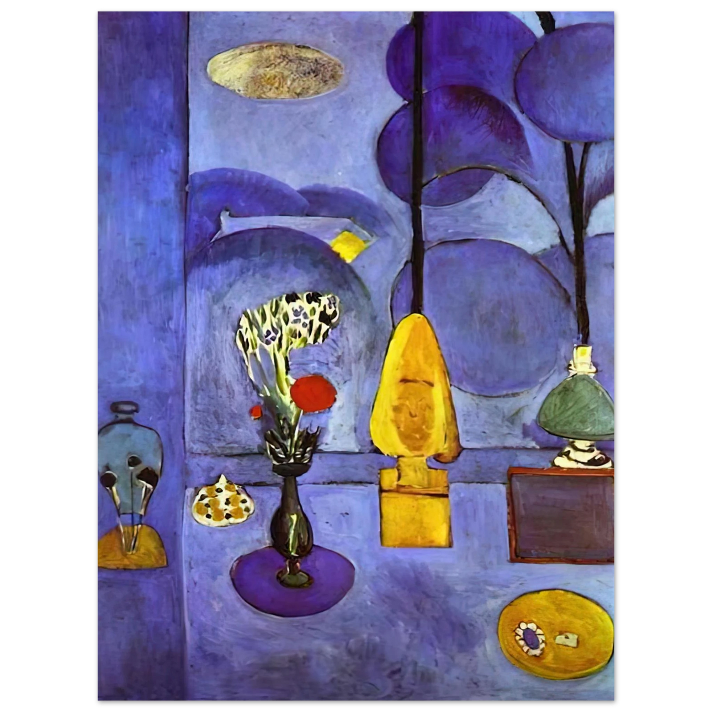 Henri Matisse - THE BLUE WINDOW 1911 75x100 cm / 30x40inches Fine Art Poster
