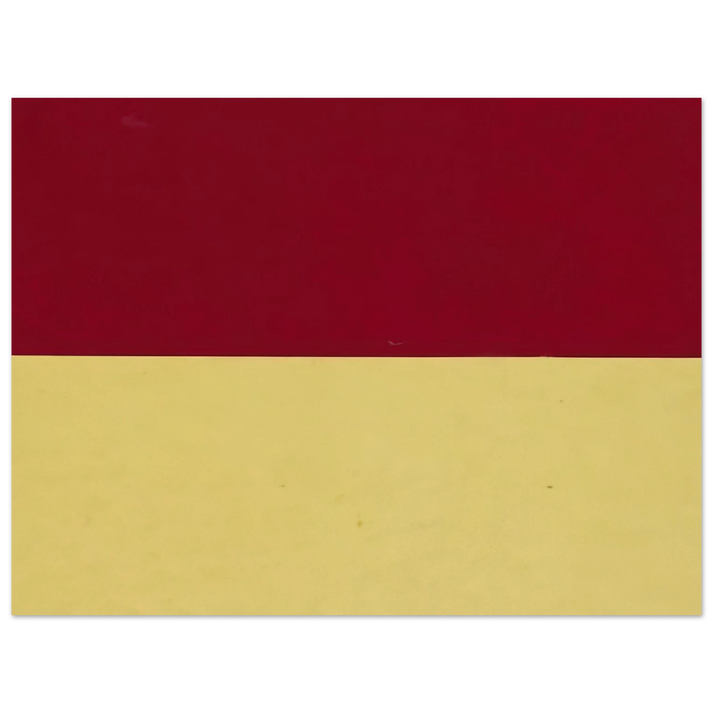Ellsworth Kelly - Red and Yellow 75x100 cm / 30x40inches Fine Art Poster