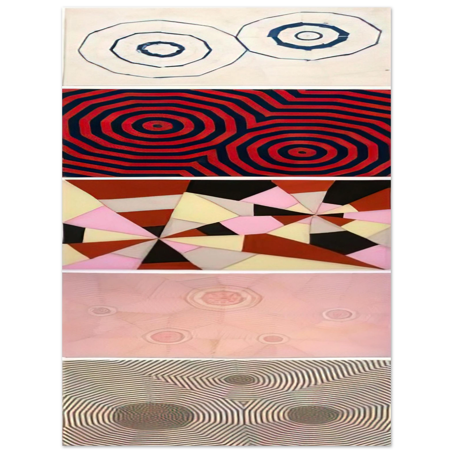 Louise Bourgeois - THE FABRIC WORKS BOARD 75x100 cm / 30x40inches Fine Art Poster