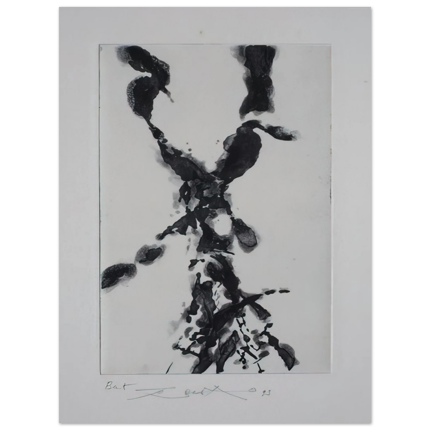 Zao Wou-Ki - TO STOP THE CRY 1994 75x100 cm / 30x40inches Fine Art Poster
