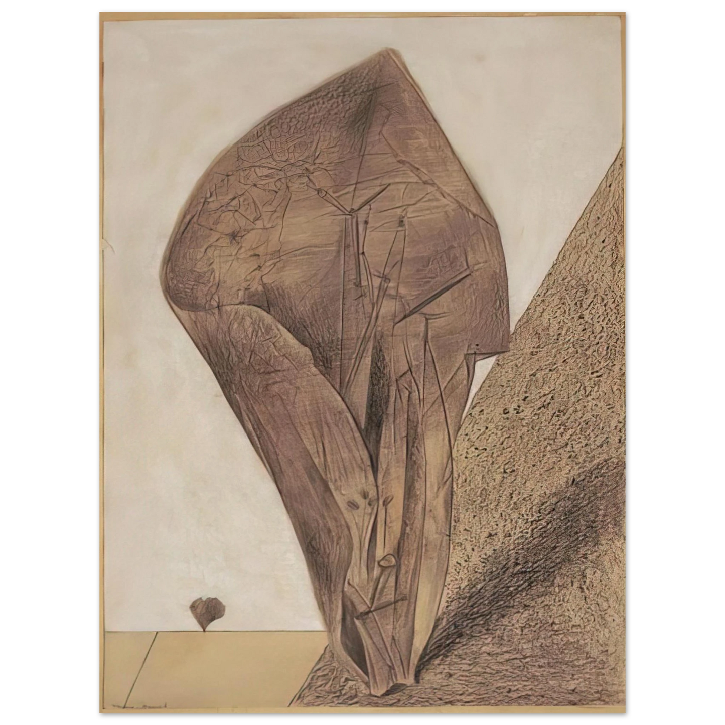 Max Ernst - She keeps her secret 75x100 cm / 30x40inches Fine Art Poster
