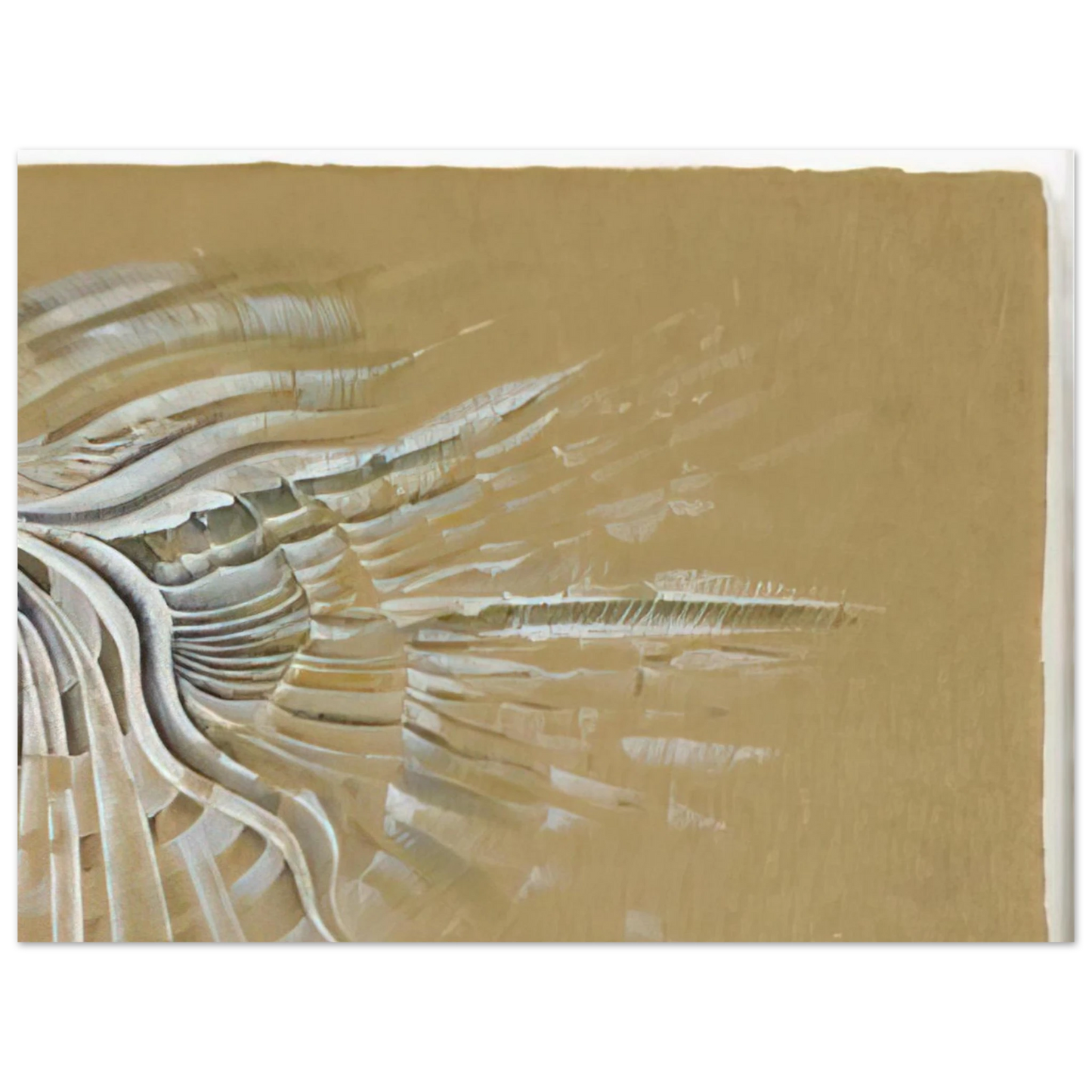 Lee Bontecou - UNTITLED 1982 75x100 cm / 30x40inches Fine Art Poster