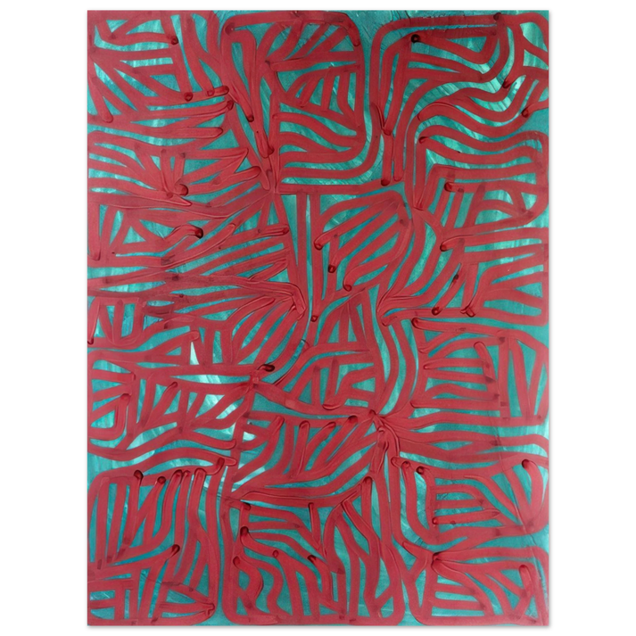 Sol LeWitt - Irregular Grid 75x100 cm / 30x40inches Fine Art Poster