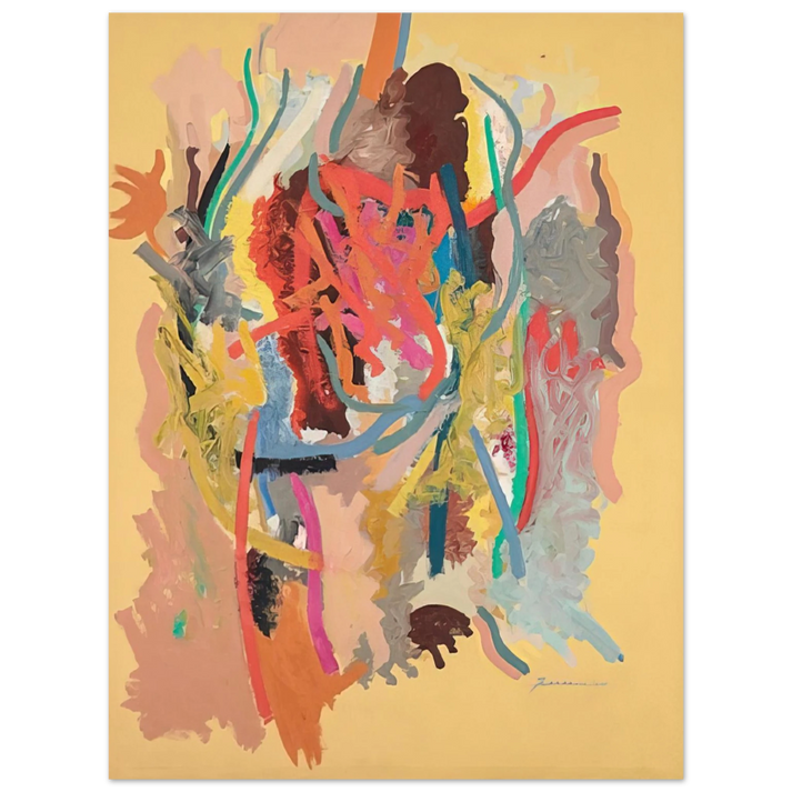 John Ferren - The Changeling - 1964 75x100 cm / 30x40inches Fine Art Poster