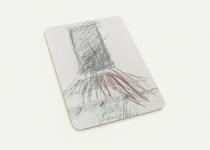 Death of Giuliano De'Medici By Cy Twombly Pack of 10 Post Cards | Cy Twombly Post Cards | A6 (10.5 x 14.8 cm) - 4.1 x 5.8 inches
