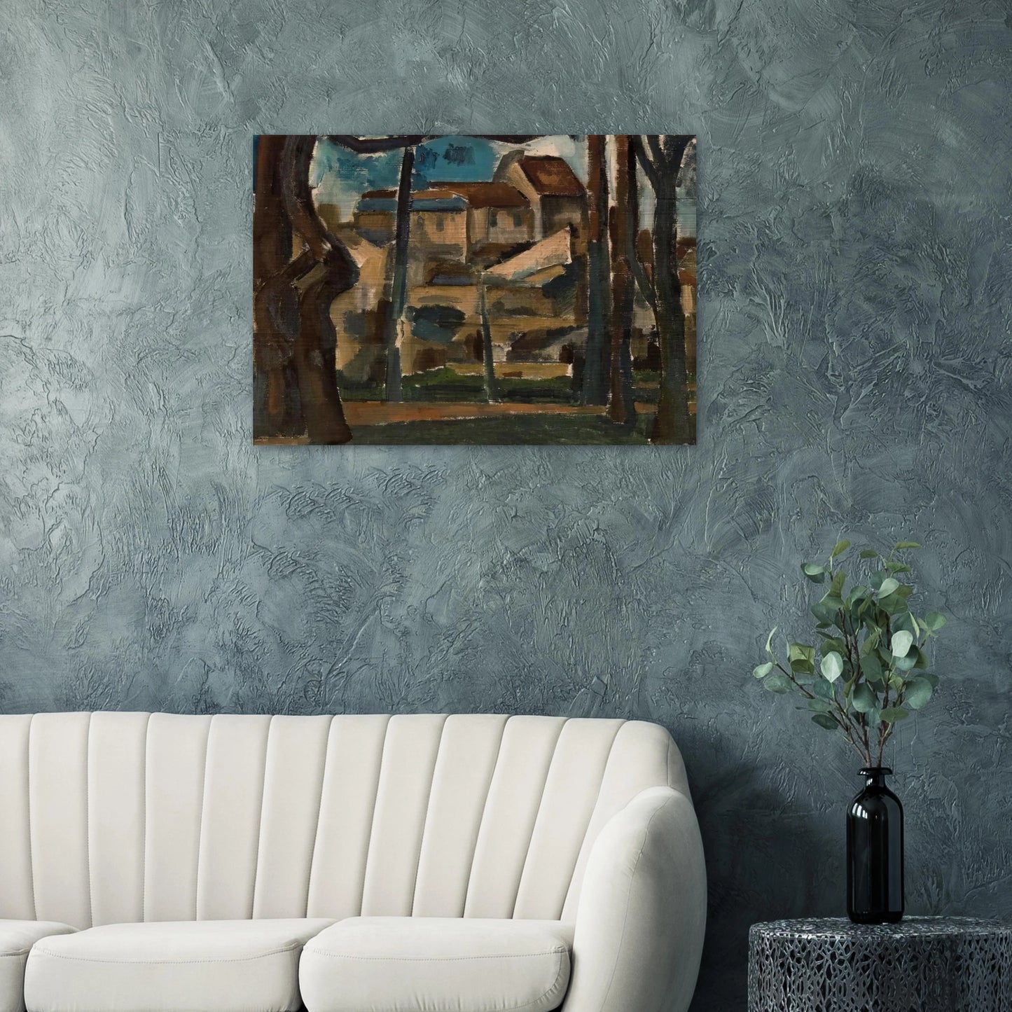LANDSCAPE OF CARRI RES 1909 - Andre Derain Brushed Aluminum Print - 70x100 cm / 28x40 inches | Andre Derain Aluminum Print | Andre Derain Prints