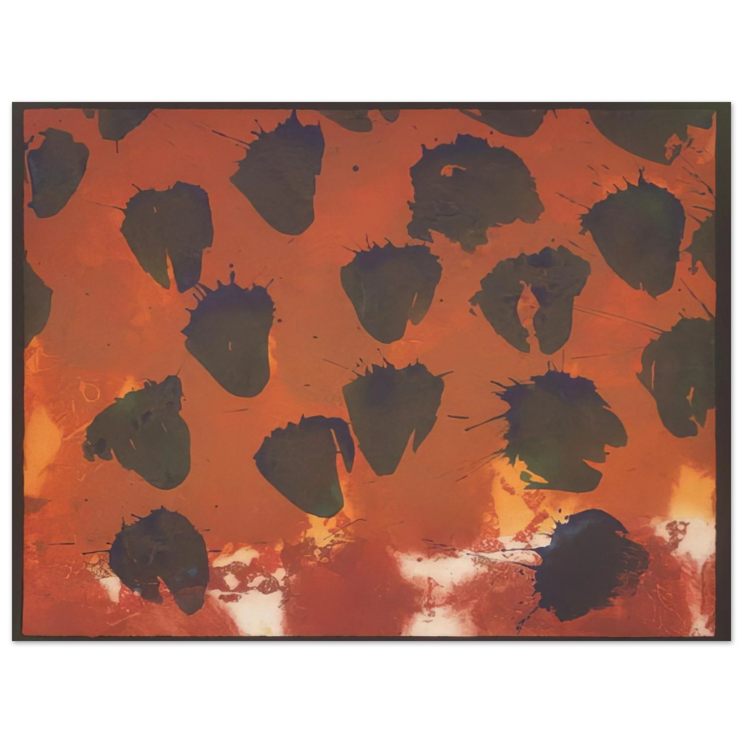 Howard Hodgkin - Venice, Afternoon - 1995 75x100 cm / 30x40inches Fine Art Poster
