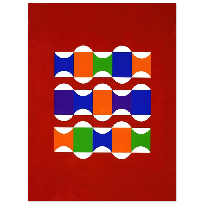 Tomas Maldonado - Anti-corpi cilindrici - 2006 75x100 cm / 30x40inches Fine Art Poster