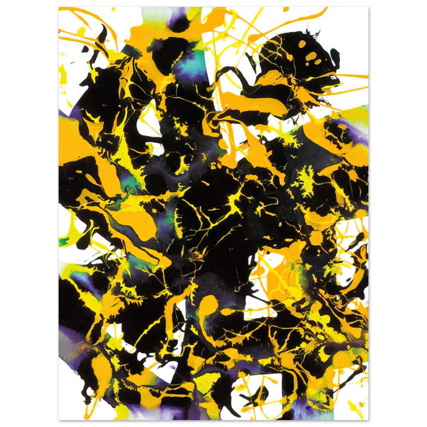Sam Francis - Untitled SFP94-53 SFF 1727 75x100 cm / 30x40inches Fine Art Poster