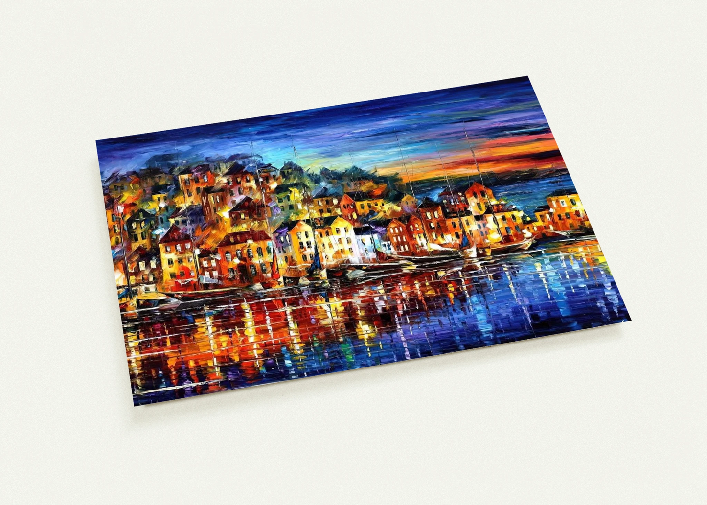 Leonid Afremov By Leonid Afremov Pack of 10 Post Cards | Leonid Afremov Post Cards | A6 (10.5 x 14.8 cm) - 4.1 x 5.8 inches