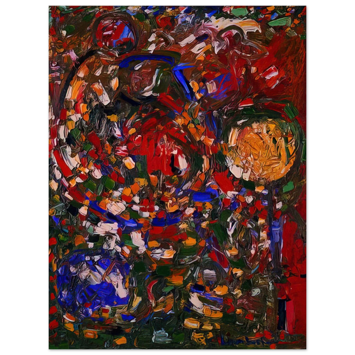 Hans Hofmann - The Garden 75x100 cm / 30x40inches Fine Art Poster