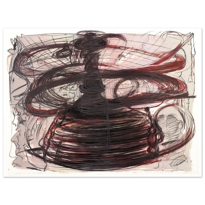 Dieter Roth - Self-Portrait as Pile of Dog Dirt - 1973 75x100 cm / 30x40inches Fine Art Poster