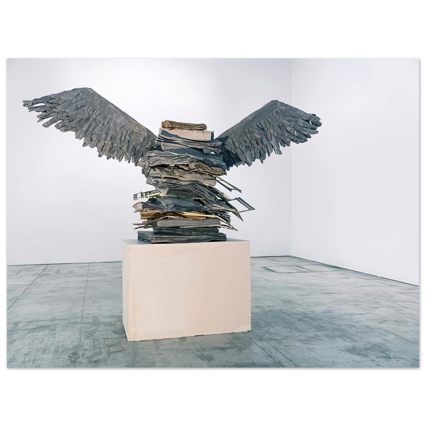 Anselm Kiefer - THE LANGUAGE OF THE BIRDS 2013 75x100 cm / 30x40inches Fine Art Poster