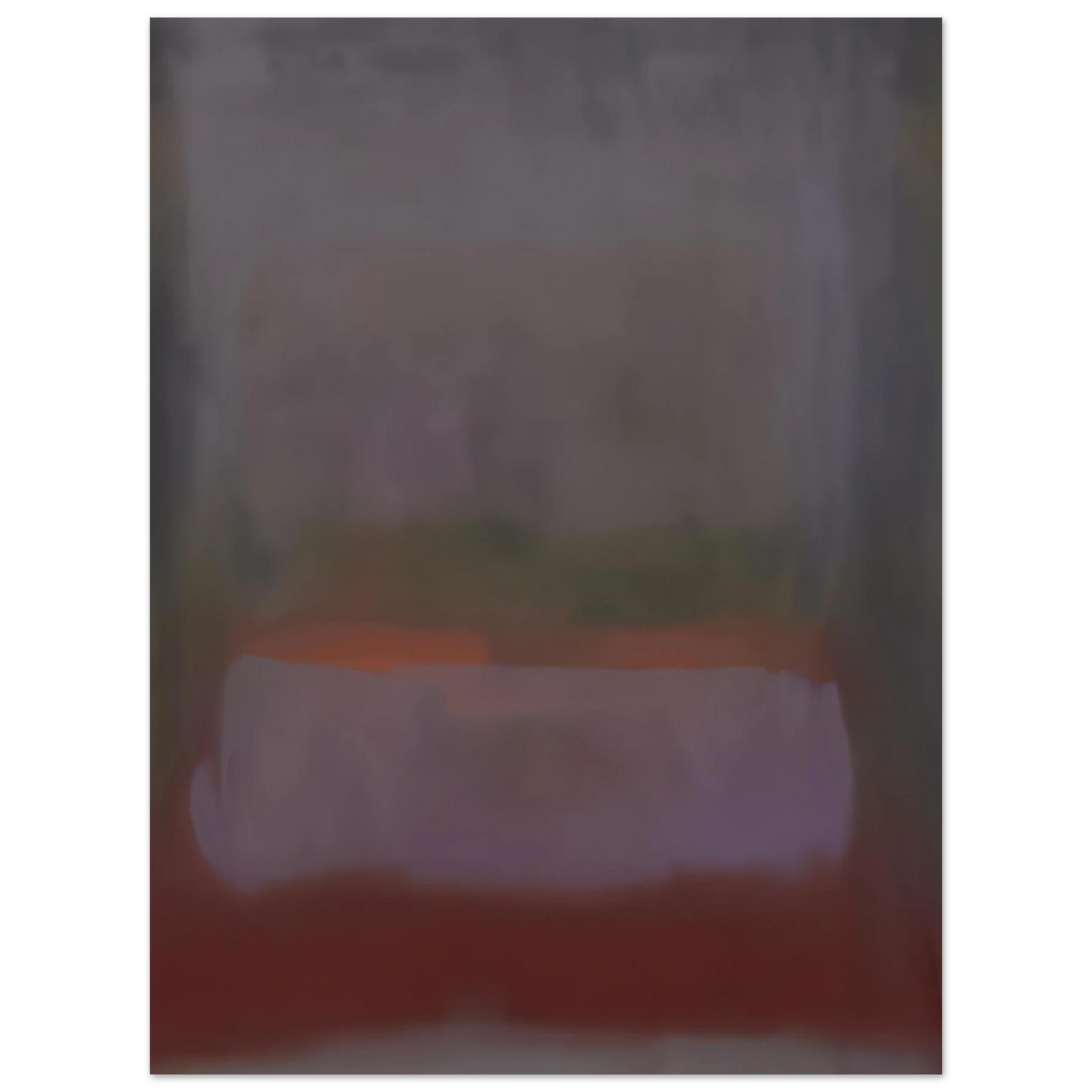 Esteban Vicente - UNTITLED 1967 75x100 cm / 30x40inches Fine Art Poster