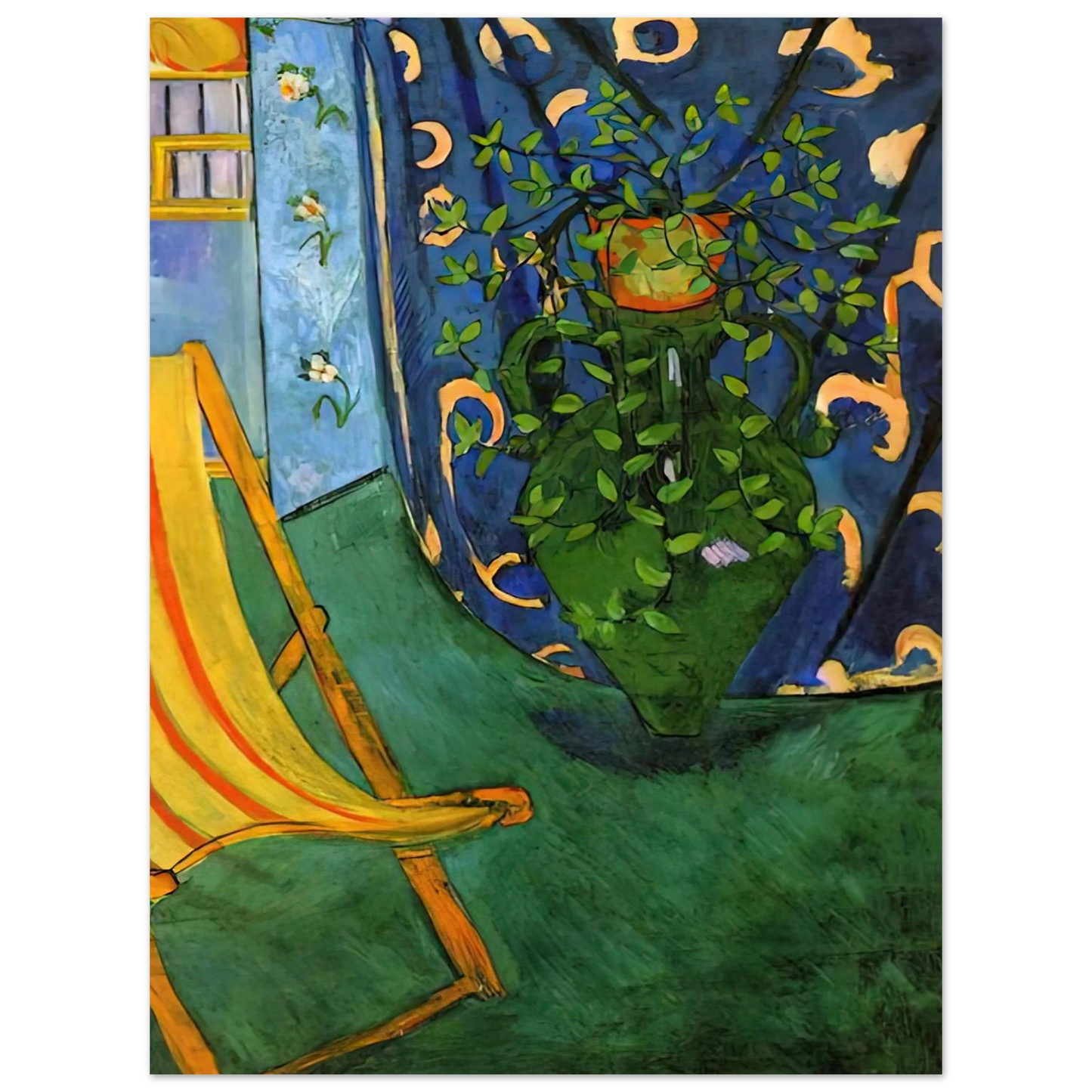 Henri Matisse - CORNER OF THE ARTIST S STUDIO 1912 75x100 cm / 30x40inches Fine Art Poster