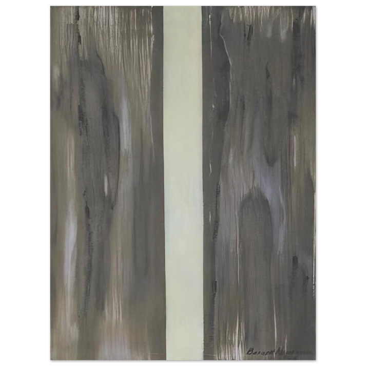 Barnett Newman - Moment 75x100 cm / 30x40inches Fine Art Poster