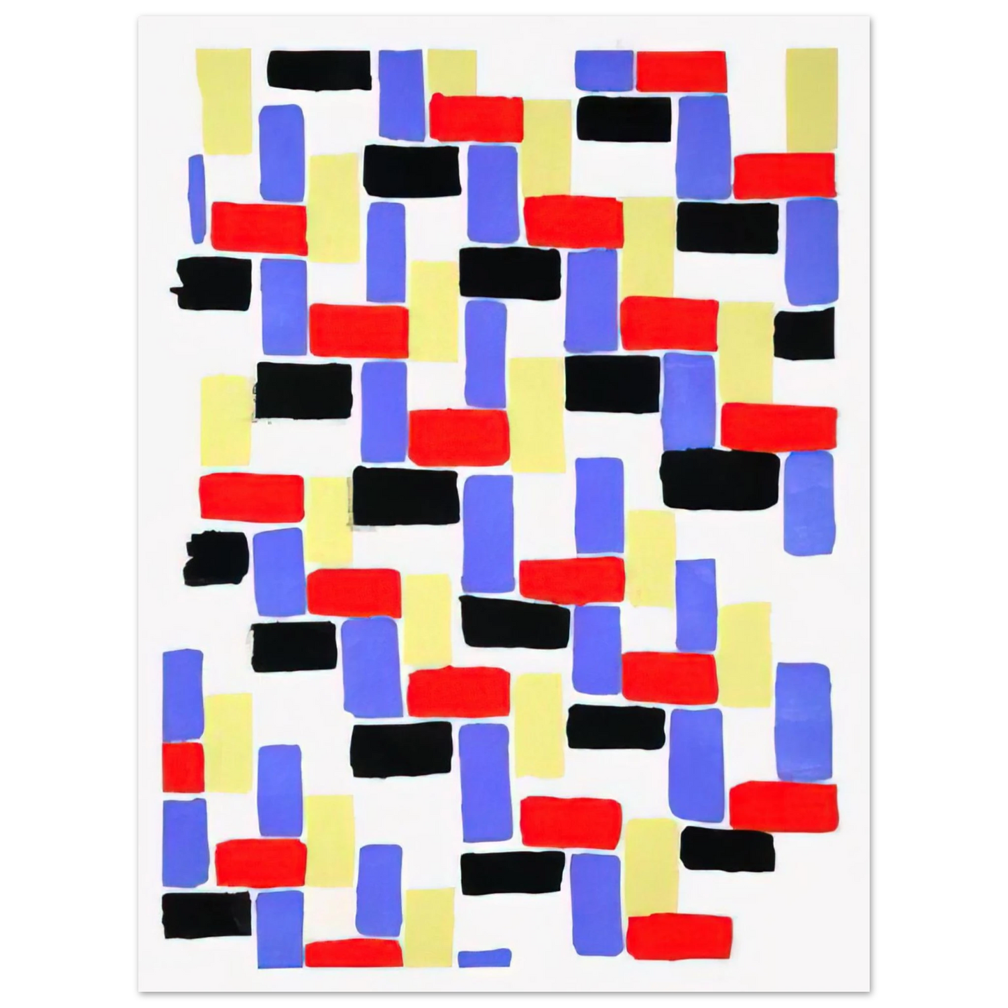 Sonia Delaunay - %D1%81OULEURS IDEES 75x100 cm / 30x40inches Fine Art Poster