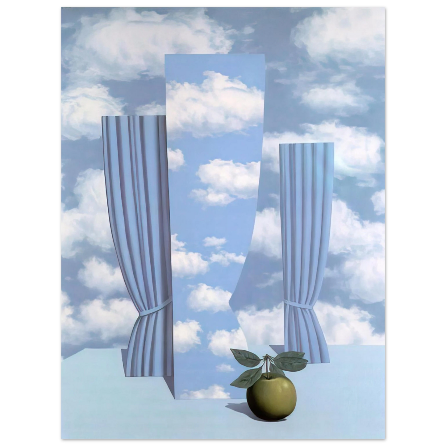 Rene Magritte - BEAUTIFUL WORLD 1962 75x100 cm / 30x40inches Fine Art Poster