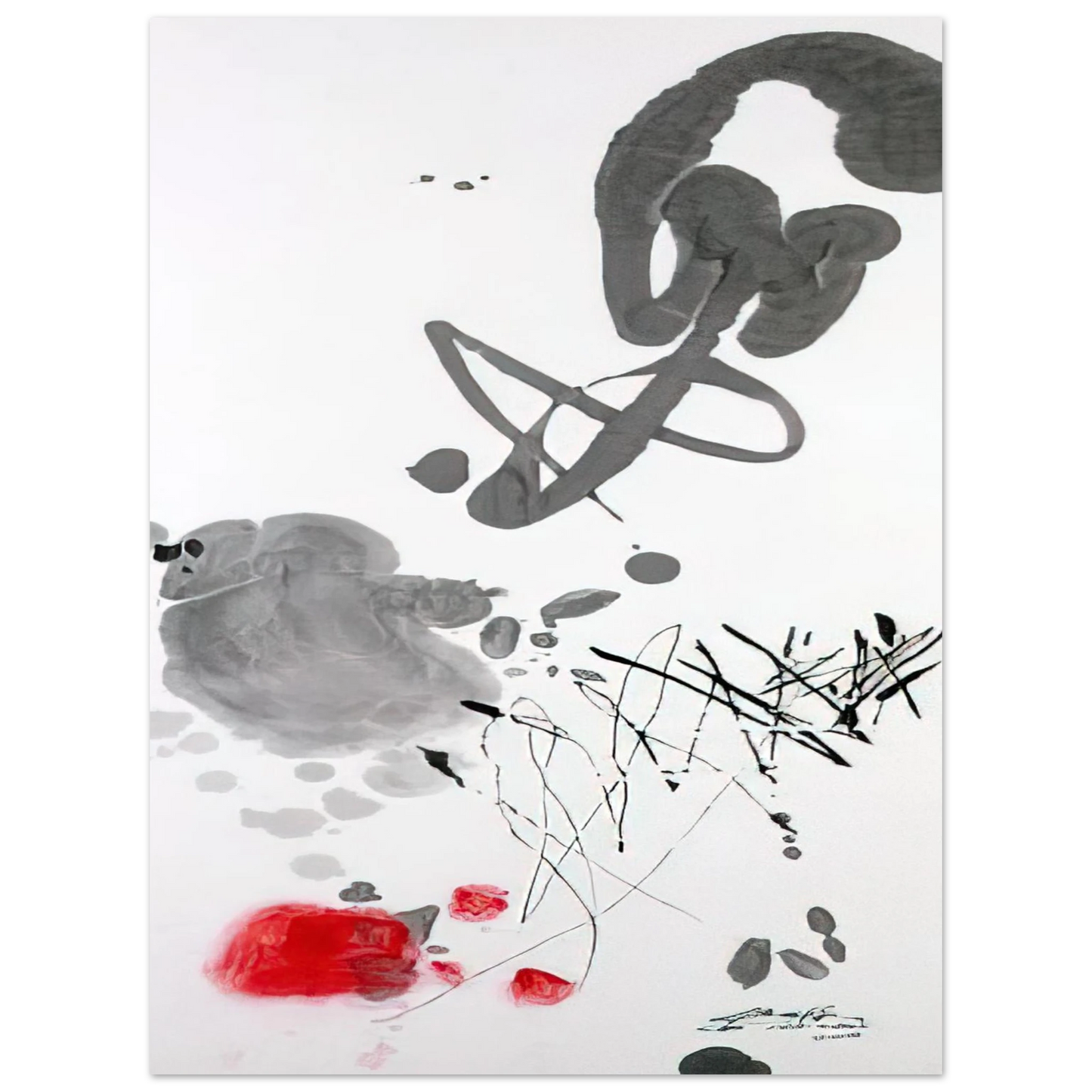 Chu teh Chun - MAR 08 NO 7 2008 75x100 cm / 30x40inches Fine Art Poster