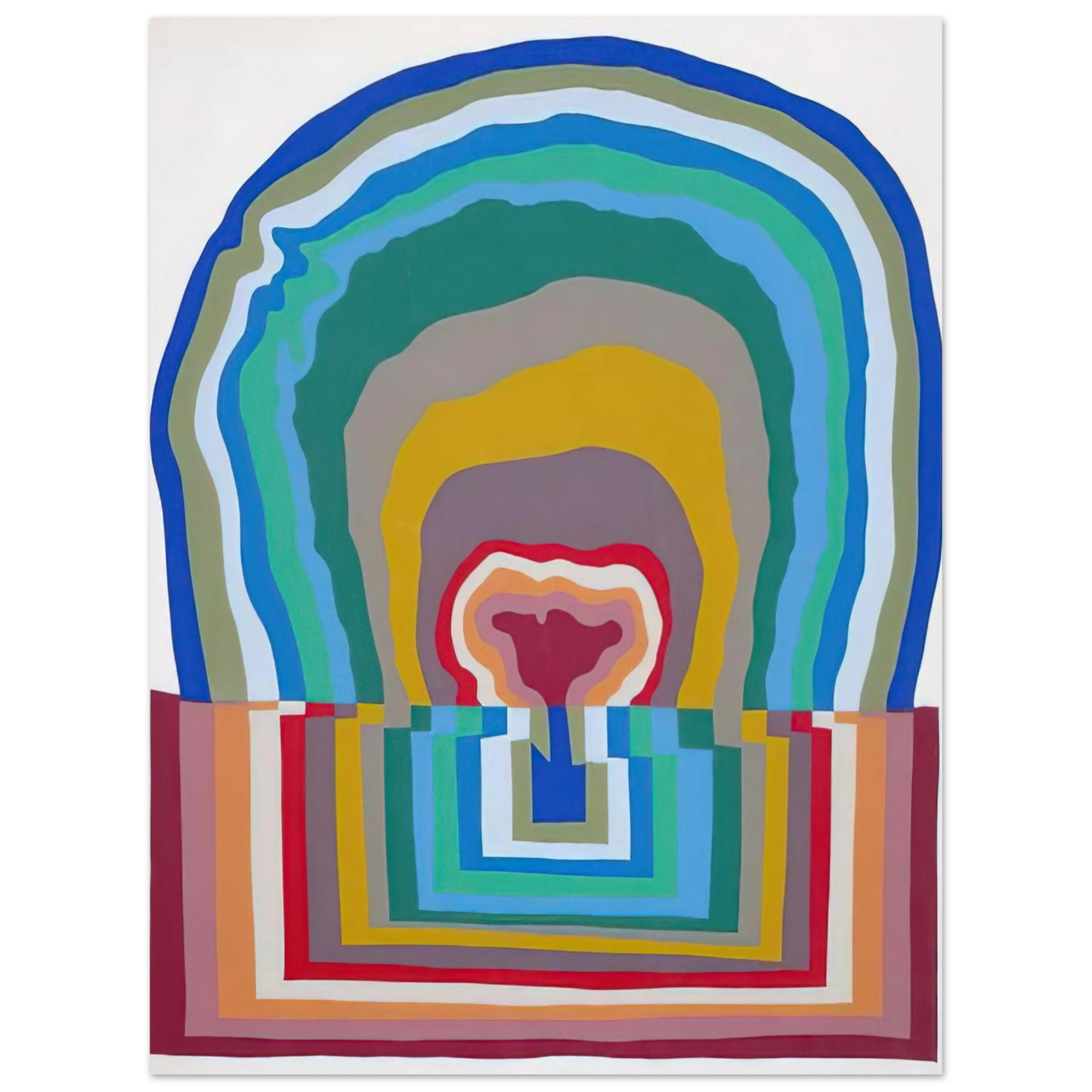 Dieter Roth - Doppelform - 1971 75x100 cm / 30x40inches Fine Art Poster