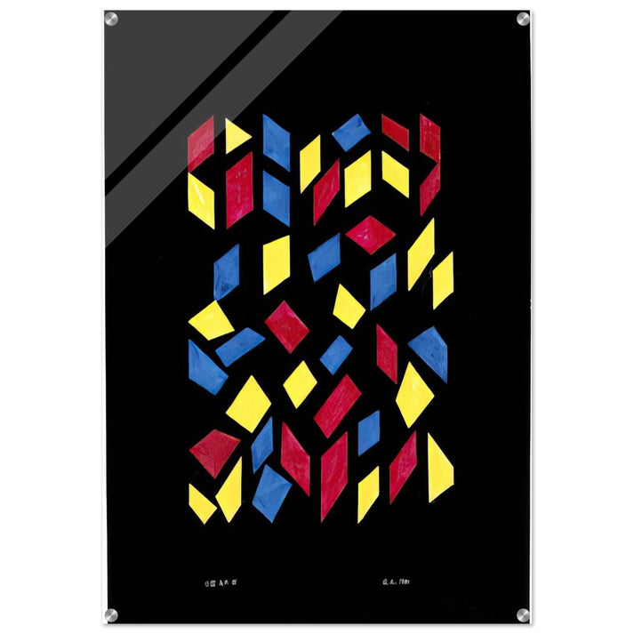 ORCHESTRA III 1980 - Anni Albers Acrylic Print - 70x100 cm / 28x40″ inches