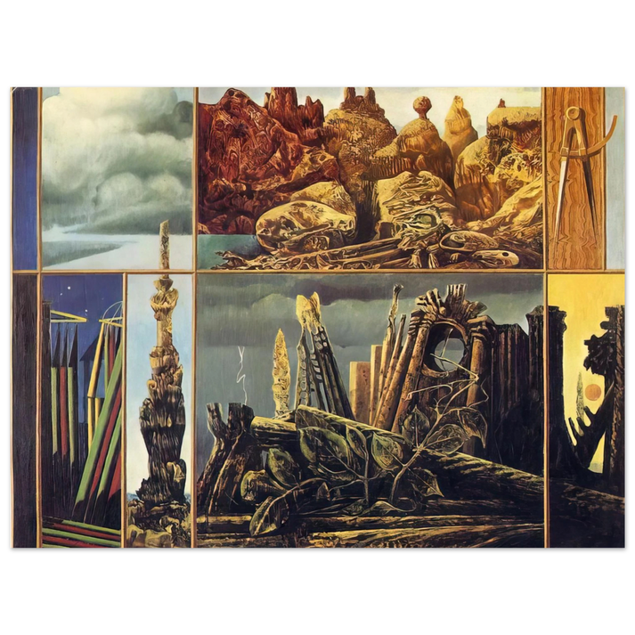 Max Ernst - Painting for Young People 75x100 cm / 30x40inches Fine Art Poster