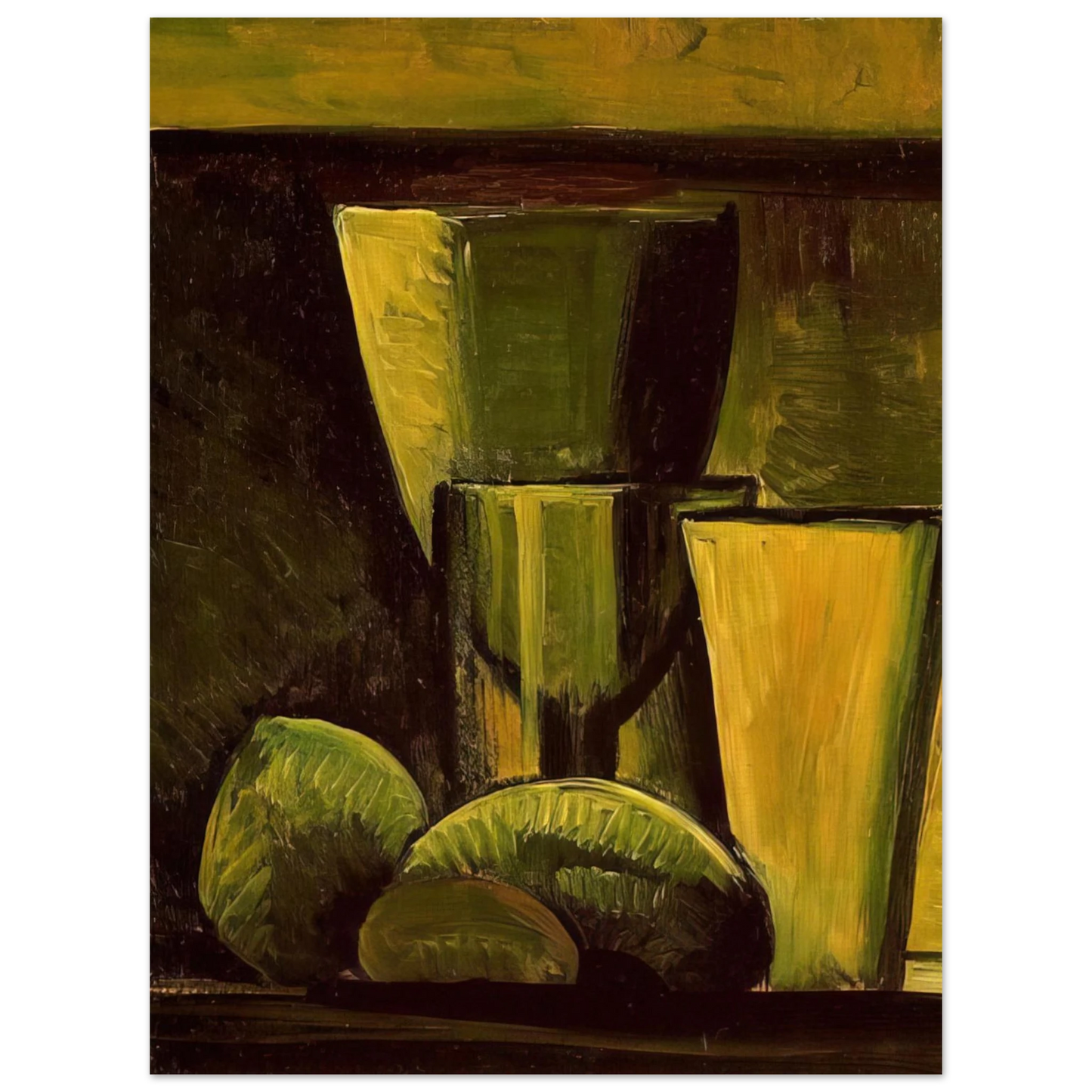Pablo Picasso - Still life - 1908 75x100 cm / 30x40inches Fine Art Poster