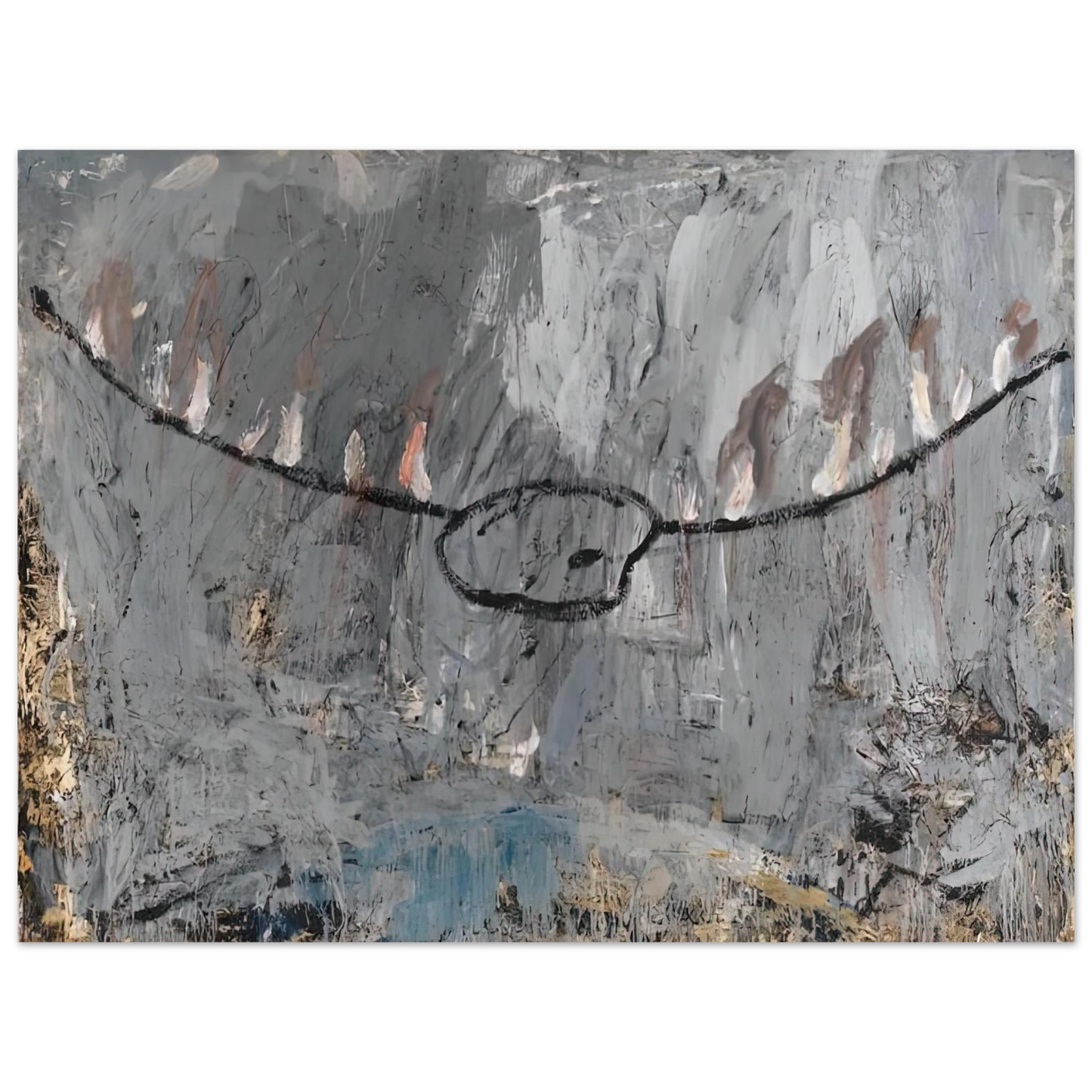 Anselm Kiefer - PALETTE 1981 75x100 cm / 30x40inches Fine Art Poster