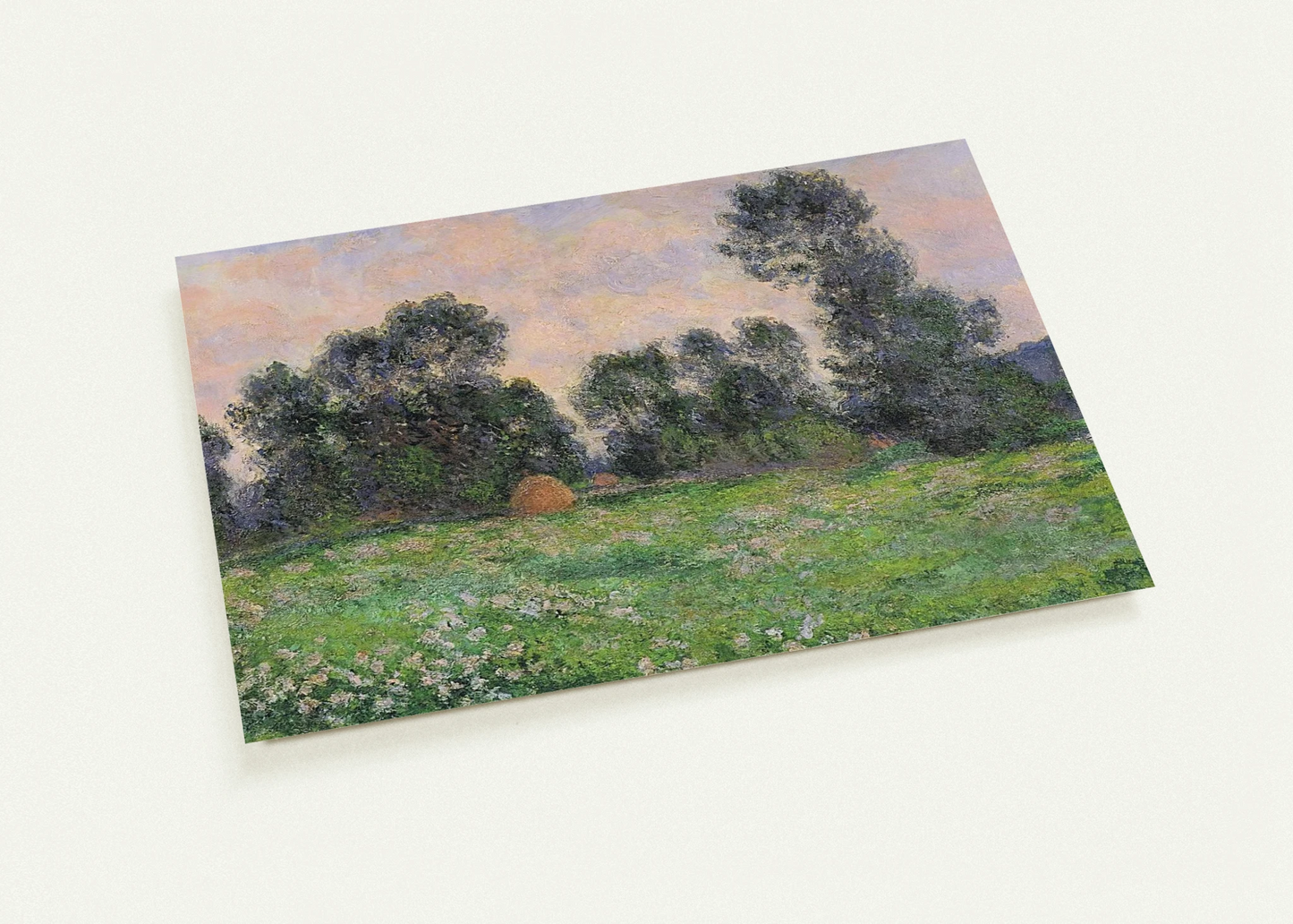 Meadow in Giverny By claude monet Pack of 10 Post Cards | claude monet Post Cards | A6 (10.5 x 14.8 cm) - 4.1 x 5.8 inches