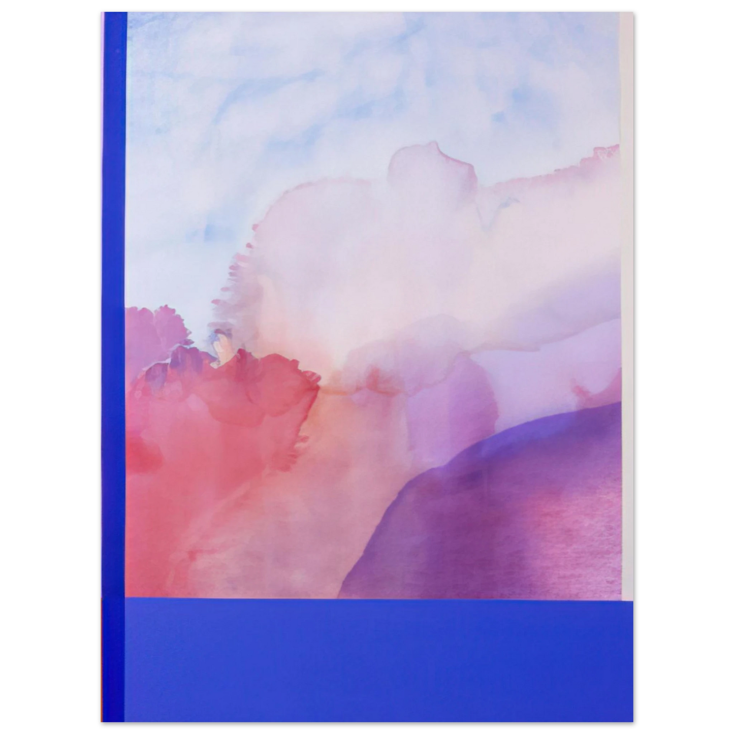 Ronnie Landfield - High Country - 2000 75x100 cm / 30x40inches Fine Art Poster