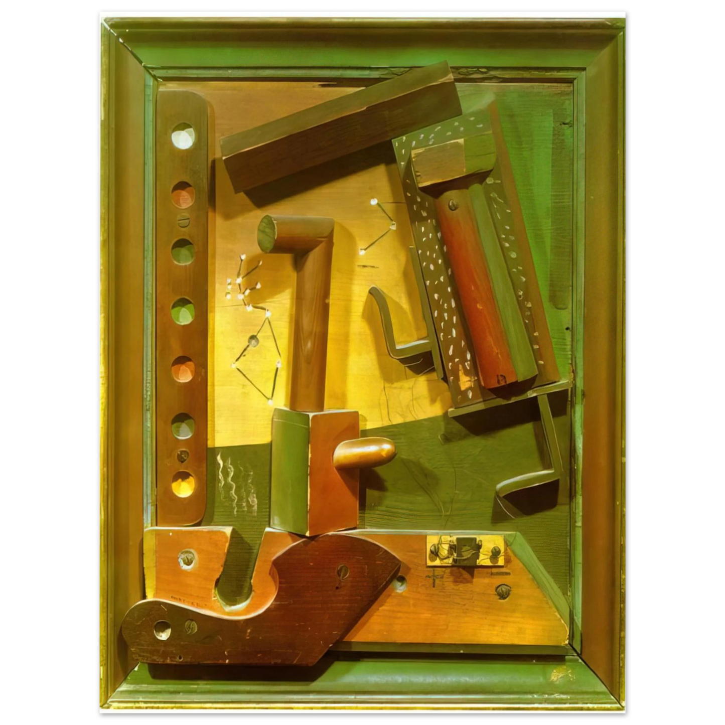 Max Ernst - Fruit of a Long Experience 75x100 cm / 30x40inches Fine Art Poster